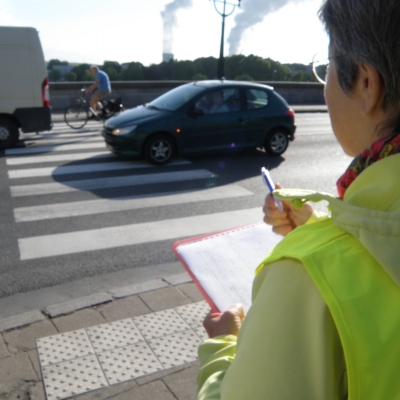 Comptage des cyclistes